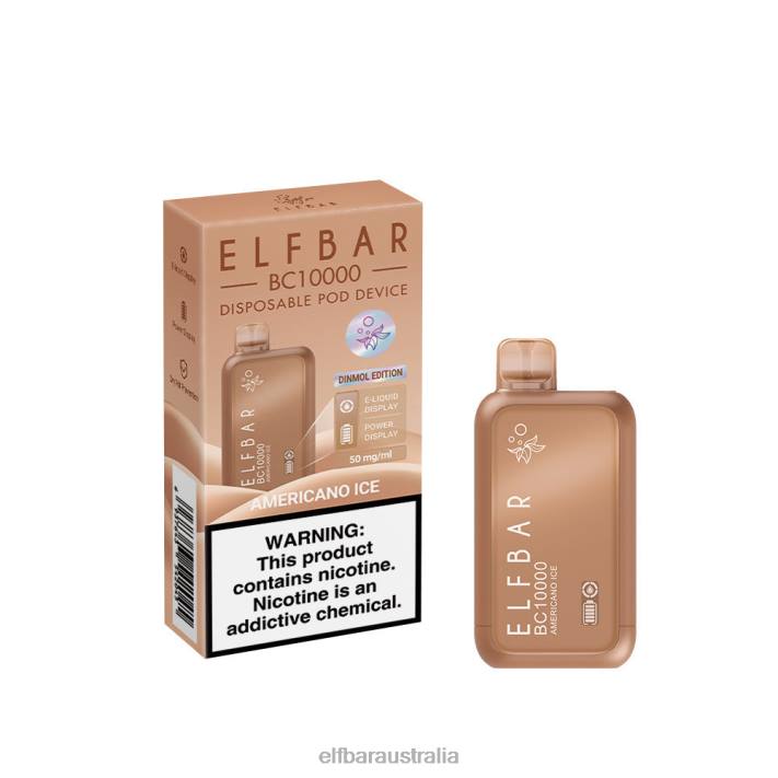ELFBAR Best Flavor Disposable Vape BC10000 Ice Series Americano Ice RZD83