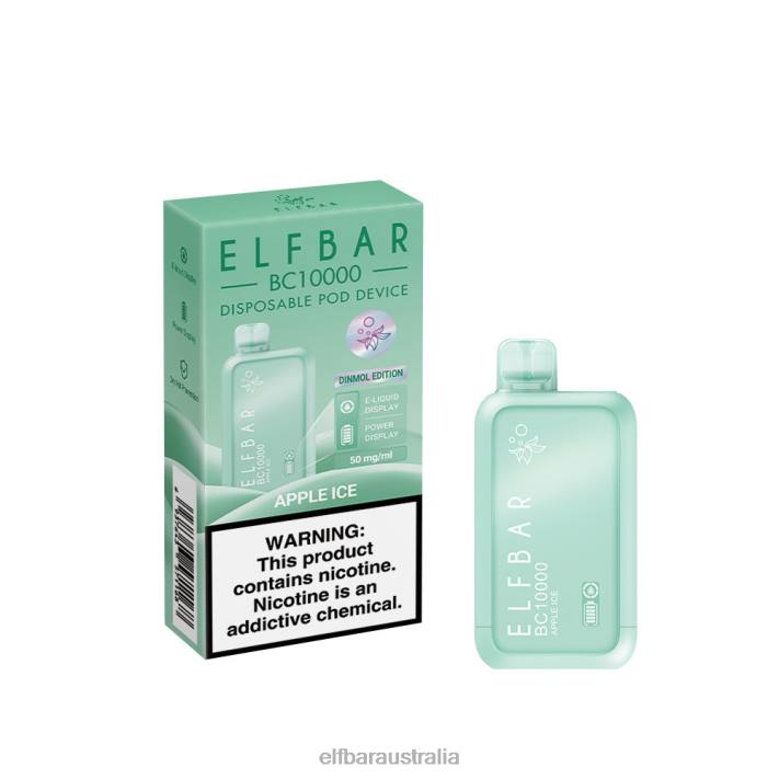ELFBAR Best Flavor Disposable Vape BC10000 Ice Series Apple Ice RZD84