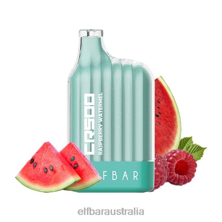 ELFBAR CR5000 Disposable Vape 5000 Puffs Raspberry Watermelon RZD828