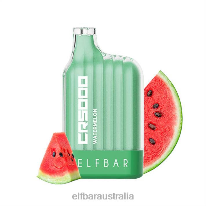 ELFBAR CR5000 Disposable Vape 5000 Puffs Watermelon RZD827