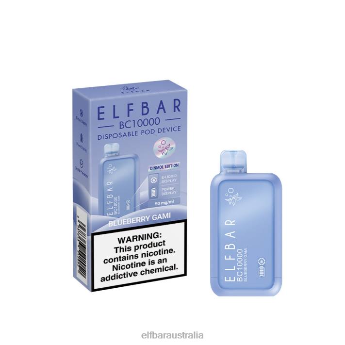 ELFBAR Disposable Vape New BC10000 10000Puffs Blueberry Gami RZD849