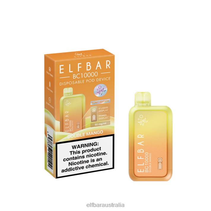 ELFBAR Disposable Vape New BC10000 10000Puffs Double Mango RZD839