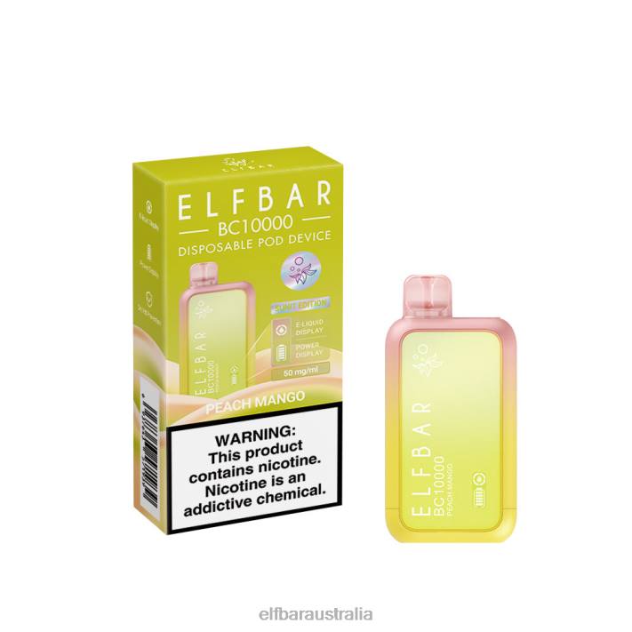 ELFBAR Disposable Vape New BC10000 10000Puffs Peach Mango RZD842