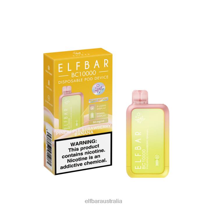 ELFBAR Disposable Vape New BC10000 10000Puffs Pineapple Strawberry Banana RZD843