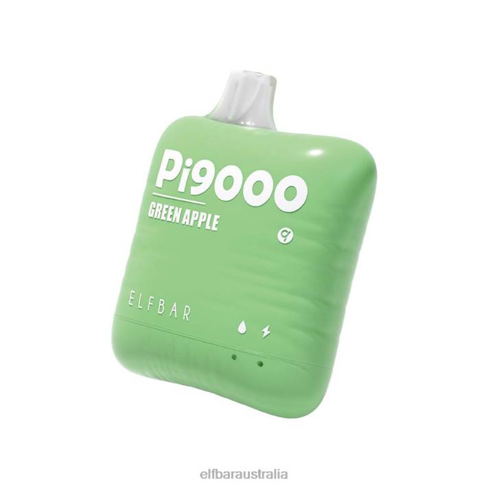 ELFBAR Pi9000 Disposable Vape 9000 Puffs Green Apple RZD8110