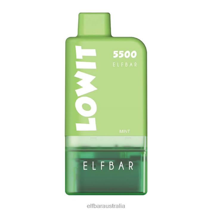 ELFBAR Prefilled Pod Kit LOWIT 5500 2%Nic Mint RZD8127