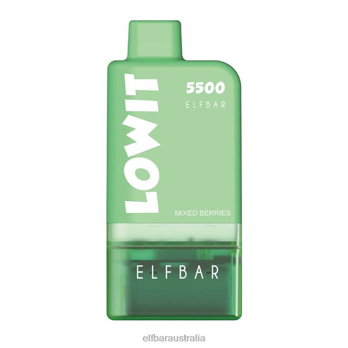 ELFBAR Prefilled Pod Kit LOWIT 5500 2%Nic Mixed Berries RZD8129